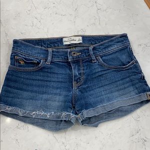 Abercrombie jean shorts